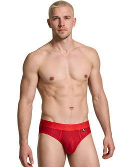 Xtremen 91268 Microfiber Mesh Thongs Color Red thumbnail 2