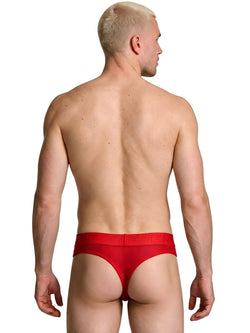 Xtremen 91268 Microfiber Mesh Thongs Color Red thumbnail 3