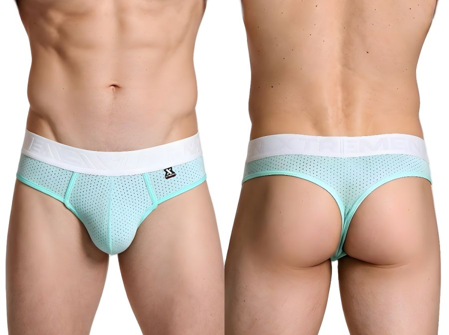 Xtremen 91268 Microfiber Mesh Thongs Color Seawater