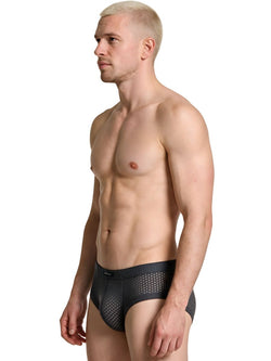 Xtremen 91269 Microfiber Mesh Briefs Color Gray thumbnail 4