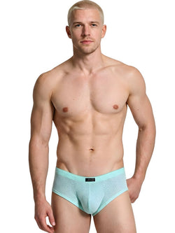 Xtremen 91269 Microfiber Mesh Briefs Color Seawater thumbnail 2