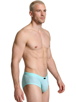 Xtremen 91269 Microfiber Mesh Briefs Color Seawater thumbnail 4