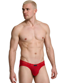 Xtremen 91270 Microfiber Mesh Briefs Color Red thumbnail 4