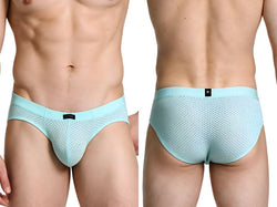 Xtremen 91270 Microfiber Mesh Briefs Color Seawater thumbnail 1