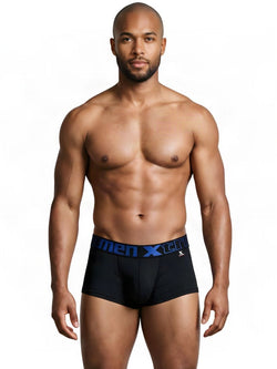 Xtremen 91272 Men's Underwear Sleek Microfiber Trunks Color Black thumbnail 2