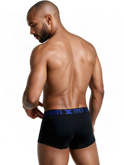 Xtremen 91272 Men's Underwear Sleek Microfiber Trunks Color Black thumbnail 3