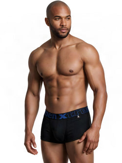 Xtremen 91272 Men's Underwear Sleek Microfiber Trunks Color Black thumbnail 4