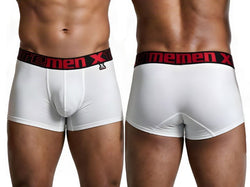 Xtremen 91272 Men's Underwear Sleek Microfiber Trunks Color White thumbnail 1