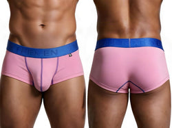Xtremen 91273 Men's Underwear Sleek Athletic Microfiber Briefs Color Pink thumbnail 1
