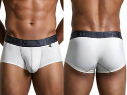 Xtremen 91273 Men's Underwear Sleek Athletic Microfiber Briefs Color White thumbnail 1