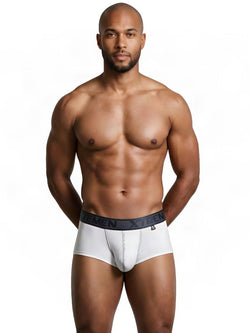 Xtremen 91273 Men's Underwear Sleek Athletic Microfiber Briefs Color White thumbnail 2