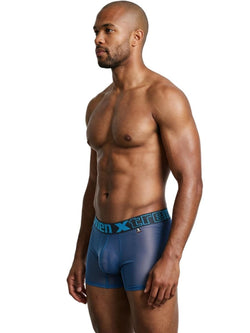 Xtremen 91277 Men's Underwear Microfiber Mesh Boxer Briefs Color Blue thumbnail 4
