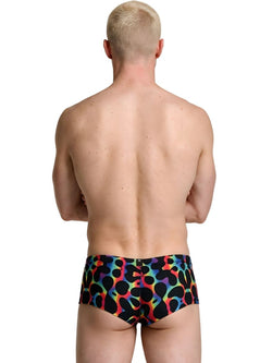 Xtremen 91283 Rainbow Printed Microfiber Briefs Color Mushroom thumbnail 3