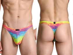 Xtremen 91284 Printed Microfiber Thongs Color Cloud thumbnail 1