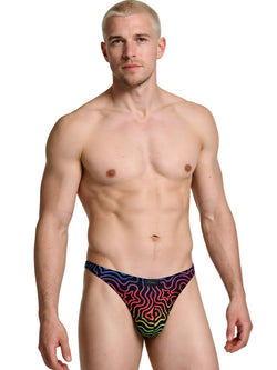 Xtremen 91284 Printed Microfiber Thongs Color Labyrinth thumbnail 2