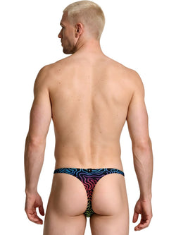 Xtremen 91284 Printed Microfiber Thongs Color Labyrinth thumbnail 3