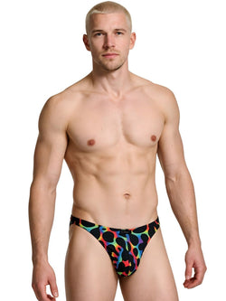 Xtremen 91284 Printed Microfiber Thongs Color Mushroom thumbnail 2