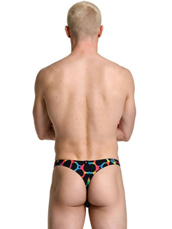 Xtremen 91284 Printed Microfiber Thongs Color Mushroom thumbnail 3