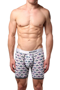 YOCISCO White La Havana Bamboo Boxer Brief thumbnail 1