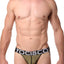 YOCISCO Yellow/Black Mesh Jock-Thong