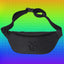 Yocisco Black Gridlock Chest Pouch
