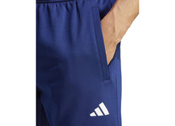 adidas Game & Go Small Logo Moisture-Wicking Training Fleece Tapered Joggers thumbnail 3