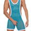 american Jock Turquoise Tryst Mesh Singlet