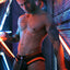 breedwell Neon Orange Akira Brief