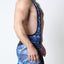 cellBlock 13 Blue Ajax Camo Mesh Singlet