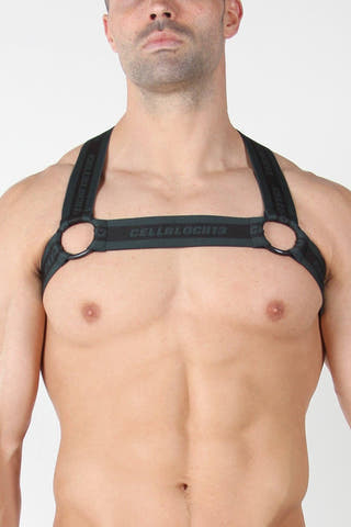cellBlock 13 Green Rascal Elastic Harness