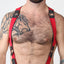 celllBlock 13 Red Spartan Neoprene Reversible Harness