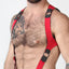 celllBlock 13 Red Spartan Neoprene Reversible Harness