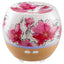 ellia for HoMEDiCS White/Pink-Flowers Awaken Ultrasonic Aroma Diffuser Starter Kit