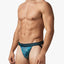 pAPI Crystal teal And Pageant Blue 2-Pack Jockstraps