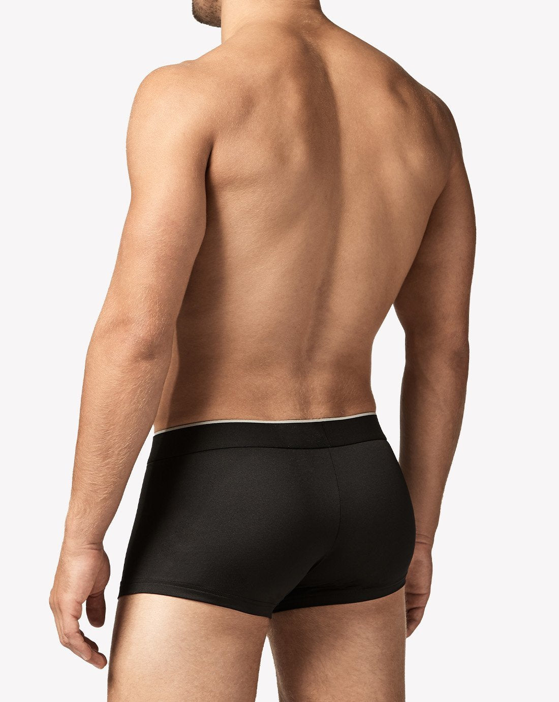 pAPI grey Paisley and Black Beauty 2-Pack Microflex Brazilian Trunks