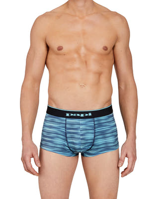 papi Aqua Space Dye and Black Beauty 2-Pack Microflex Brazilian Trunks