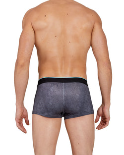 papi Grey Denim and Black Beauty 2-Pack Microflex Brazilian Trunks thumbnail 4