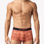 papi Orange Space Dye and Maritime Blue 2-Pack Microflex Brazilian Trunks