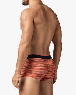 papi Orange Space Dye and Maritime Blue 2-Pack Microflex Brazilian Trunks thumbnail 3