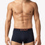 papi Orange Space Dye and Maritime Blue 2-Pack Microflex Brazilian Trunks
