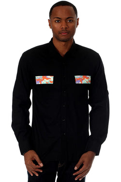 00 Nothing Black Watch Out Button-Up thumbnail 2