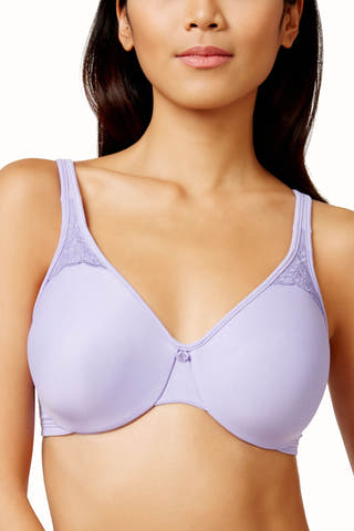 Bali Salty-Purple Passion for Comfort Underwire Minimizer Bra