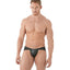 Gregg Homme Charcoal Wild West Faux Suede Loincloth Brief