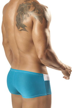 PPÜ Turquoise/White-Panel Trunk-Brief thumbnail 2
