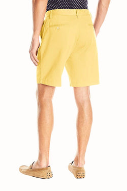 Nautica Corn Cotton-Twill Flat-Front Deck Short thumbnail 2