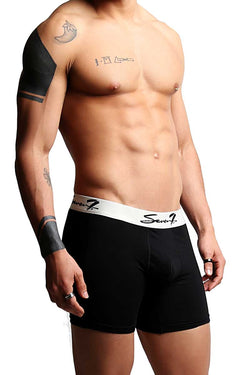2-Pack Seven7 Solid Black Boxer Brief thumbnail 2