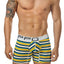 PPÜ White/Orange Stripe Boxer Brief