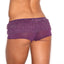 Spreegirl Purple Glitter Cheeky Ruffled Boyshort