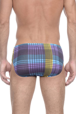 2(X)IST Plaid Purple Mod Modal Bikini thumbnail 2