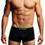 2-Pack Papi Black & Green Stripes Stretch Brazilian Trunks
